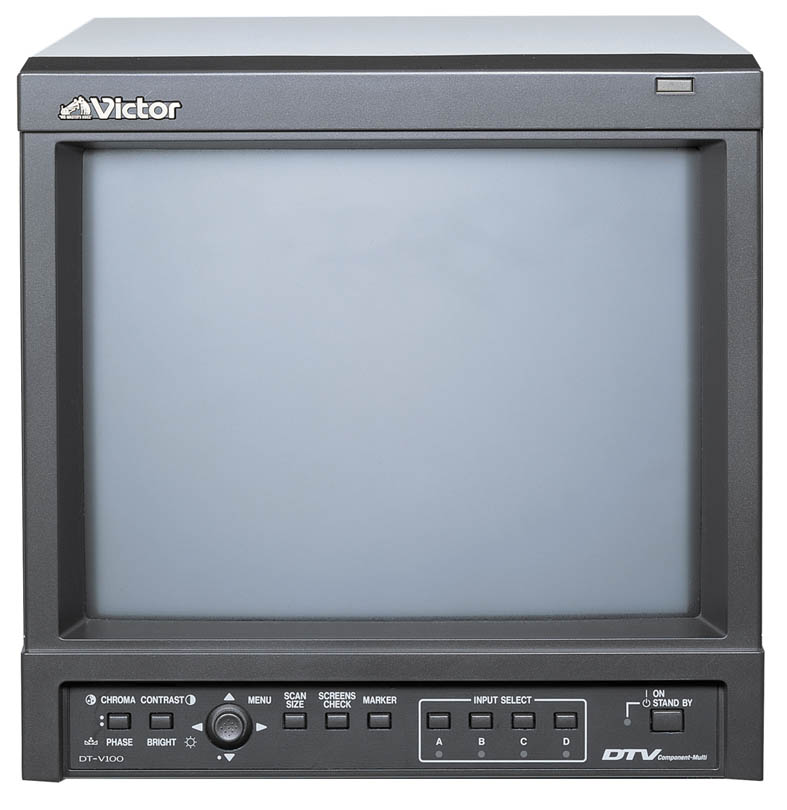 ビクター、ハイビジョン映像対応の業務用CRTモニター