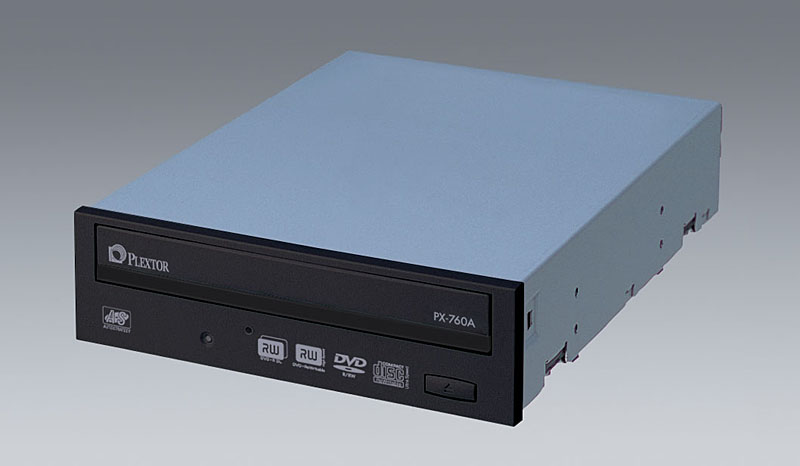 プレクスター、DVD±R 18倍/DVD+R DL 10倍対応ドライブ