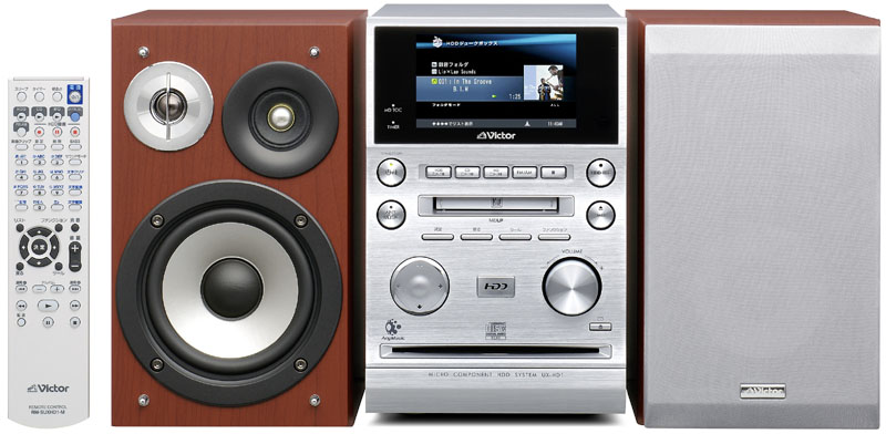 VICTOR CA-NXCT5-B ワンセグTV ミニコンポ CD MD ビクター、ワンセグ