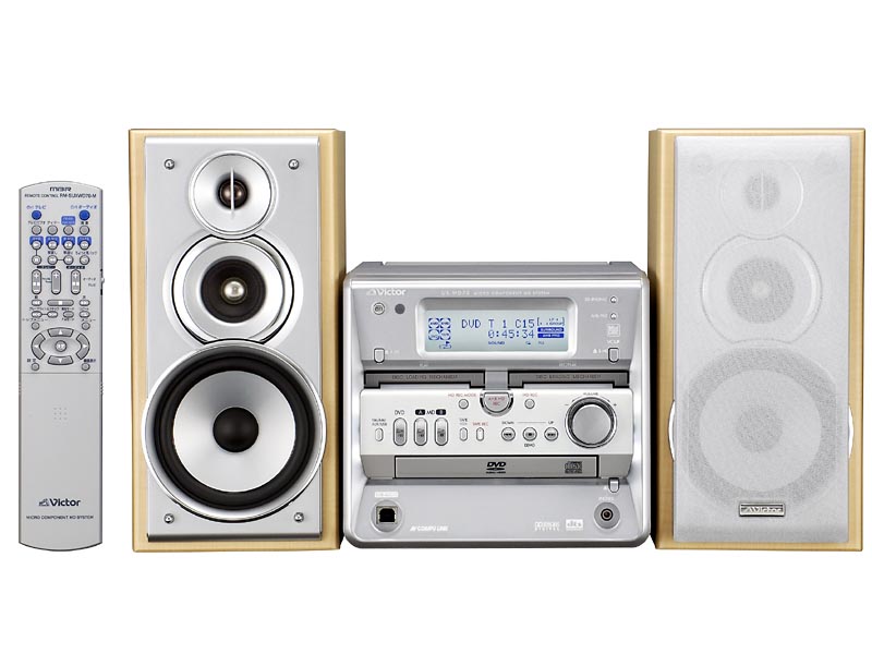 ビクター製ミニコンポ CD. DVD. tape. RADIO ビクター、DVDビデオ