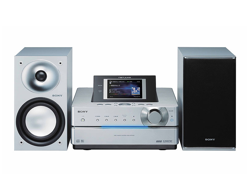 ソニー、DLNAサーバ機能装備の「ネットジューク」3機種