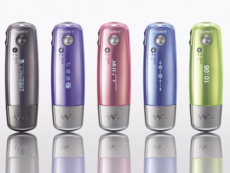 ソニー、AAC対応のスティック型ウォークマン