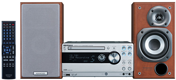 ケンウッド、SD/USB対応ミニコンポ