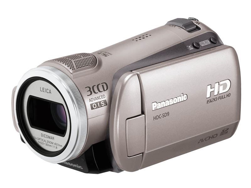 松下、フルHD/AVCHDカメラにシャンパンゴールドモデル