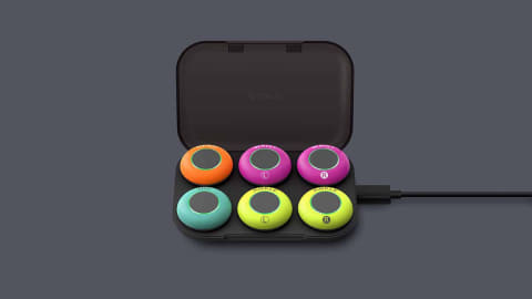 ソニー、小型センサとスマホでモーションキャプチャ「mocopi」約5万円