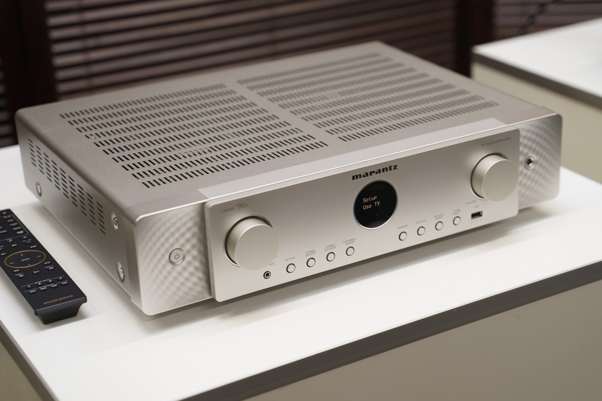 レビュー】音も外観も超進化、マランツ“まったく新しいシアターアンプ