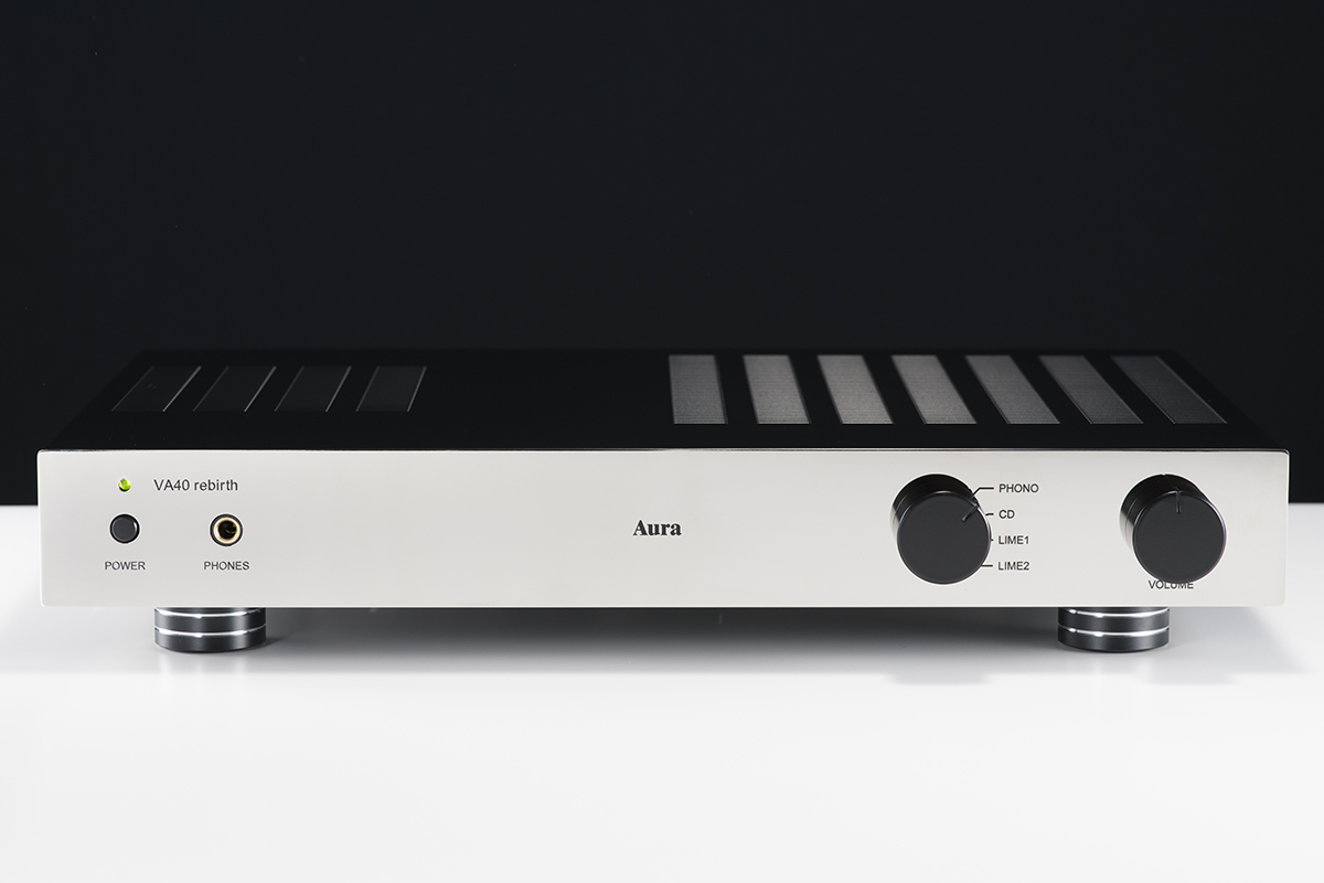 Aura、35周年の原点回帰ピュアアナログ・プリメイン「VA 40 rebirth