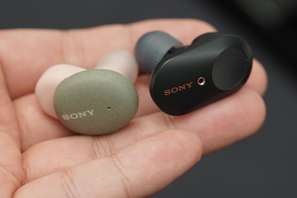 ミニレビュー】ソニーの低価格完全ワイヤレス「WF-H800」と「1000XM3