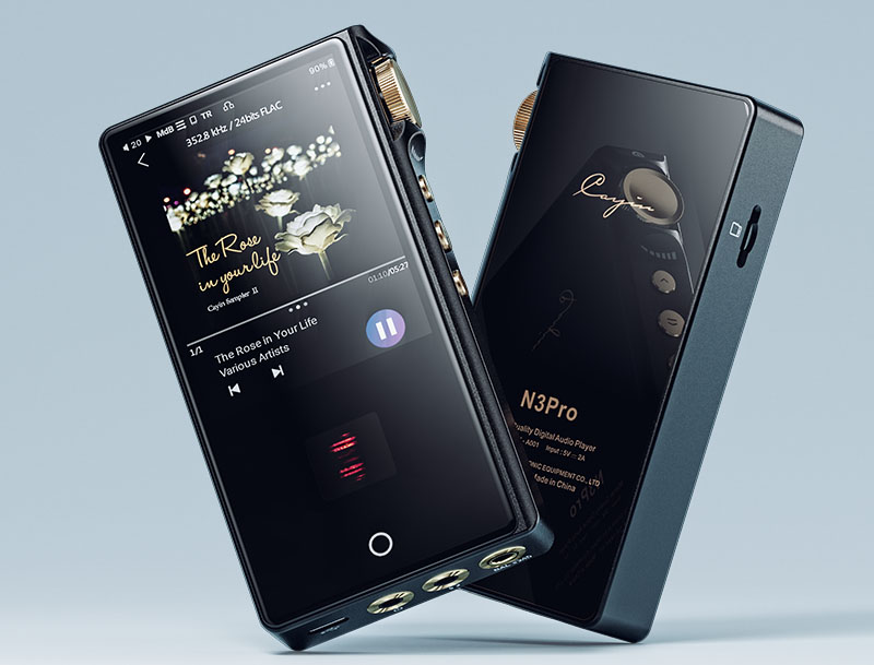 Cayin、真空管/ソリッドステート、2つの音色が選べるポータブル