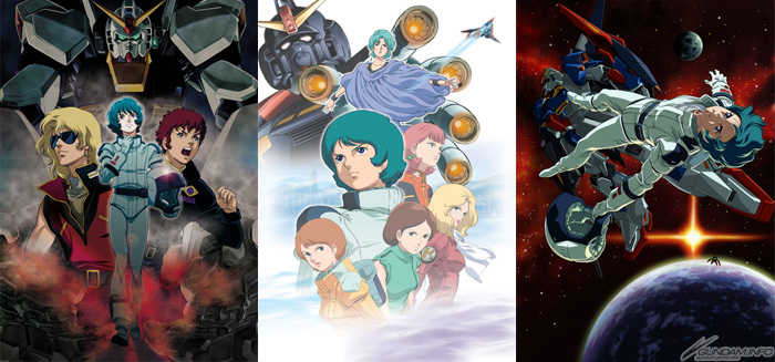 機動戦士Ζガンダム」劇場版三部作、BS12で3週連続放送。4月11日から