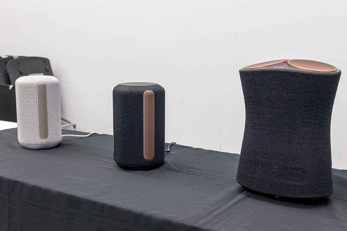 ソニー、高さ方向にも音を広げるワイヤレススピーカー。「360 Reality