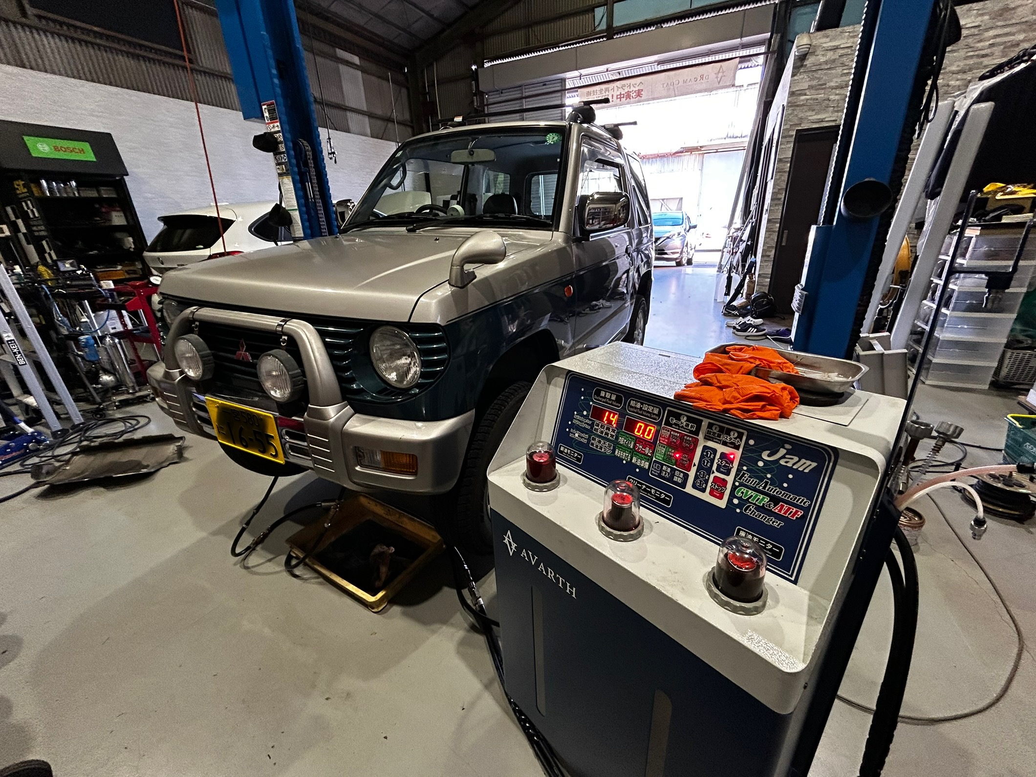 パジェロミニのストレーナー交換＆ATF交換でトランスミッションを復活