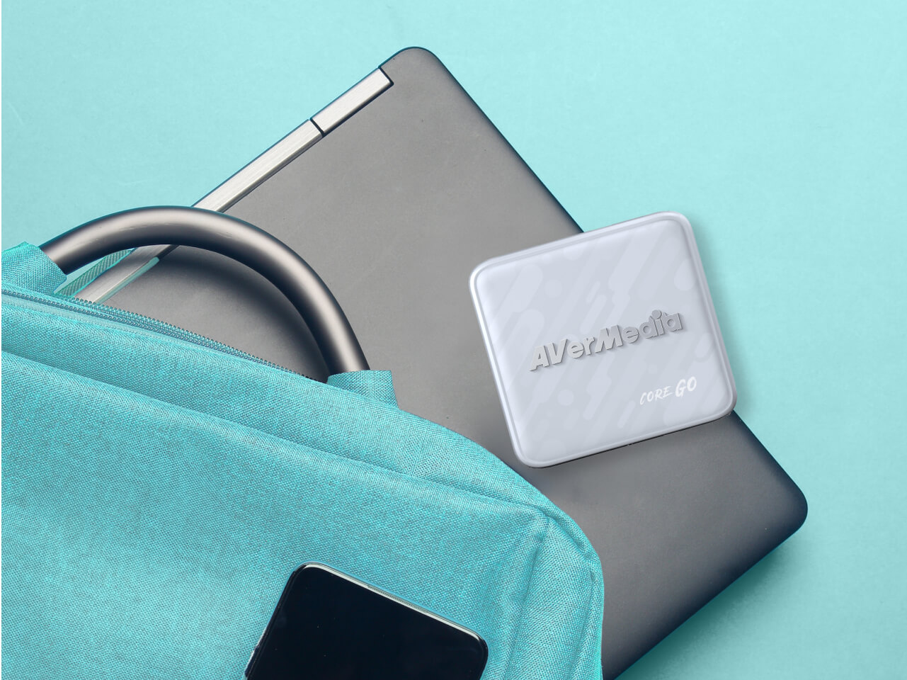 ポケット充電器 GC313 3in1 充電器 大画面モニターへの出力・USBハブ