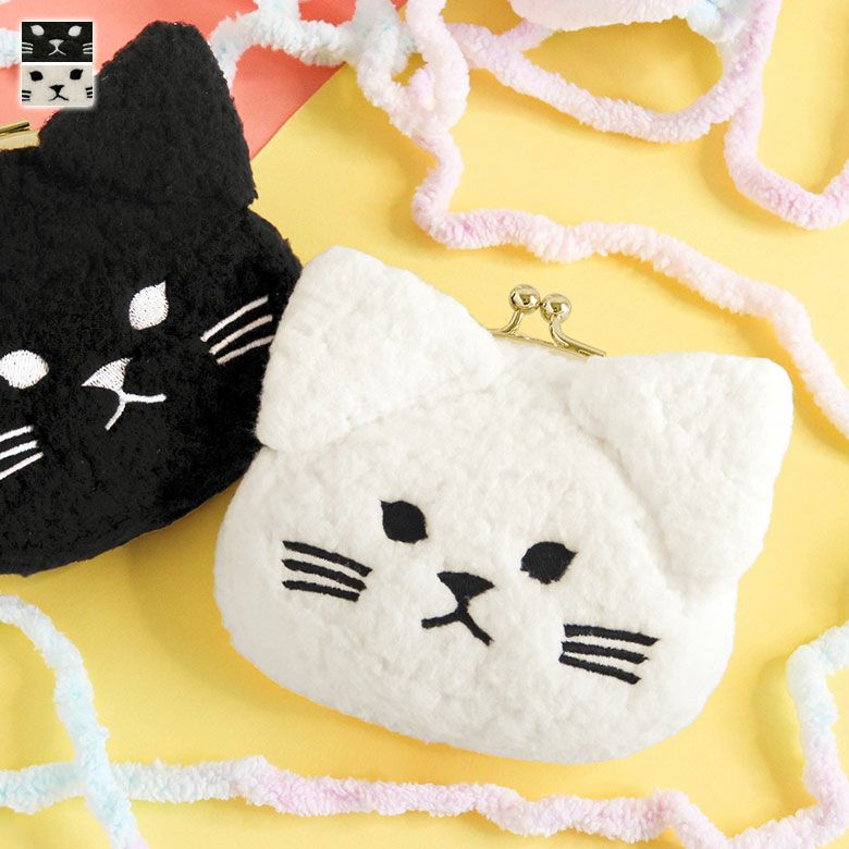 在庫商品】ふわふわアニマルがま口財布 [M便 1/3] | がま口の専門店