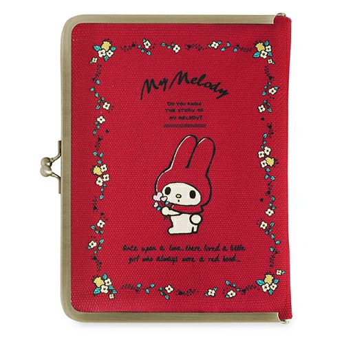 在庫商品】がま口ブックカバー 文庫/A6/360P対応【マイメロディ