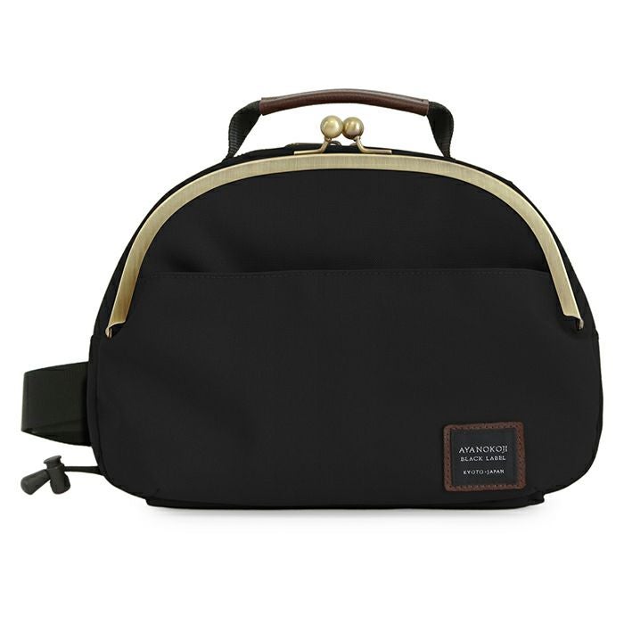 在庫商品】がま口ポシェット型ボディバッグ【コーデュラ（R