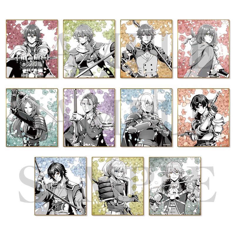 明治東亰恋伽 トレーディングミニ色紙 明恋夢想ver. | LOVE&ART SHOP