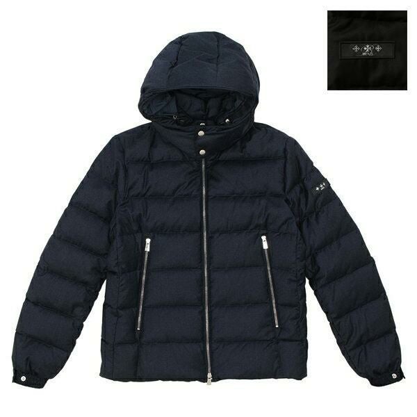 タトラス ダウンジャケット コート アカテ ブラック メンズ TATRAS