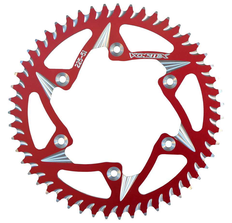 VORTEX製ZX14R(ZZR1400)用アルミカラースプロケット！｜AxxL