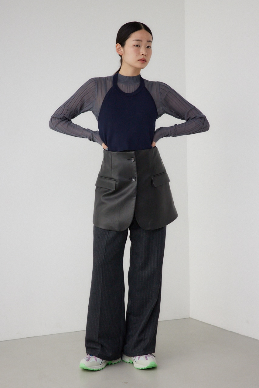 PLUS】ビスチェレイヤードトラウザーパンツ｜WOMEN｜250HAP31-121H