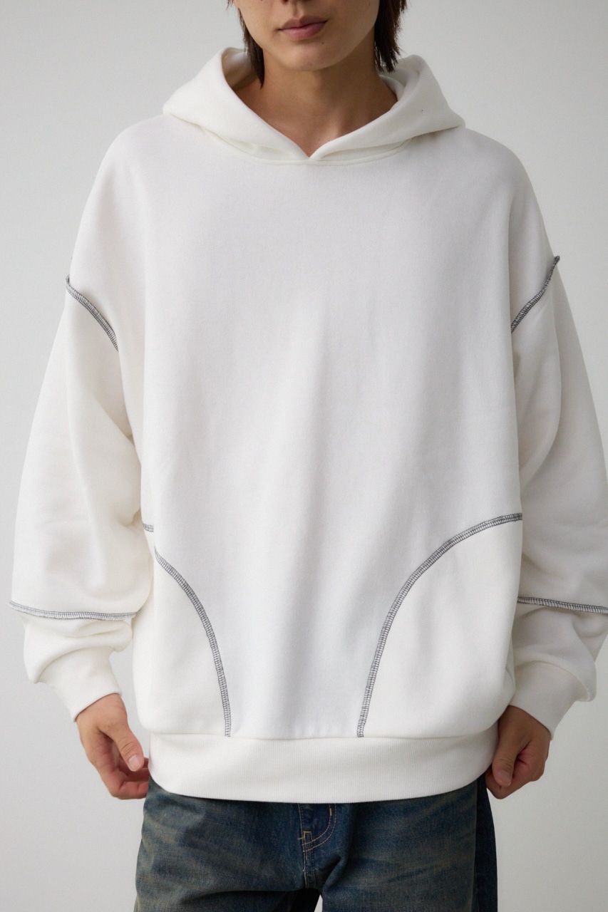 ステッチデザインパーカー｜MEN｜251HAT80-164H｜AZUL BY MOUSSY