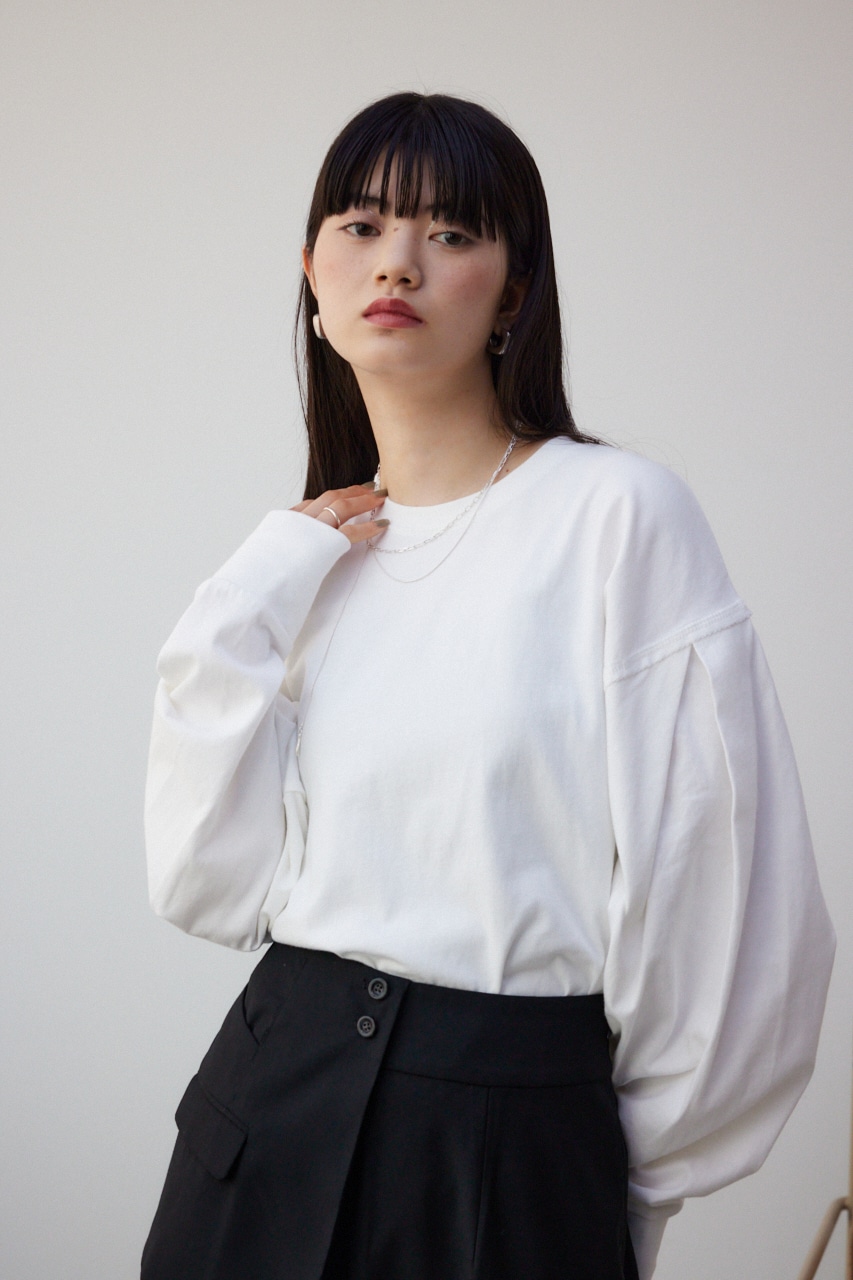 スリーブタックロンT｜WOMEN｜250HSG80-529C｜AZUL BY MOUSSY