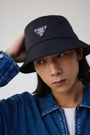 ロゴプレートバケットハット｜MEN｜251HSC56-081C｜AZUL BY MOUSSY
