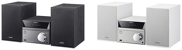 ソニー、コンパクトなマルチコネクトコンポ「CMT-X3CD」と「CMT-SBT40