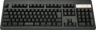 ダイヤテック、静音性と耐久性にすぐれた東プレ製キーボード、カナなし