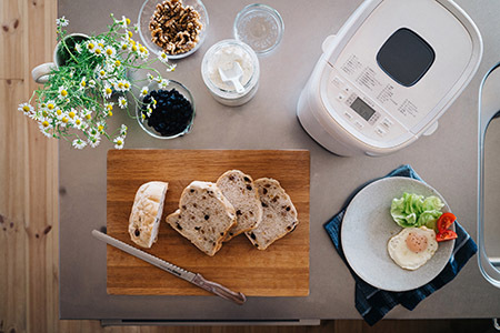 業界初の高加水パンメニューを搭載！ シロカの人気ホームベーカリーに