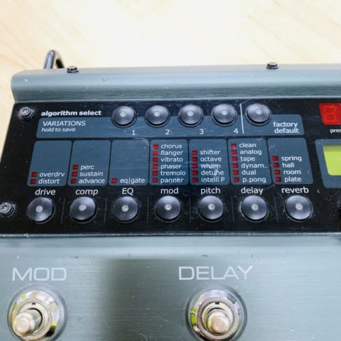 レビュー】TC ELECTRONIC NOVA SYSTEMだけで歪み系も空間系も音作りは