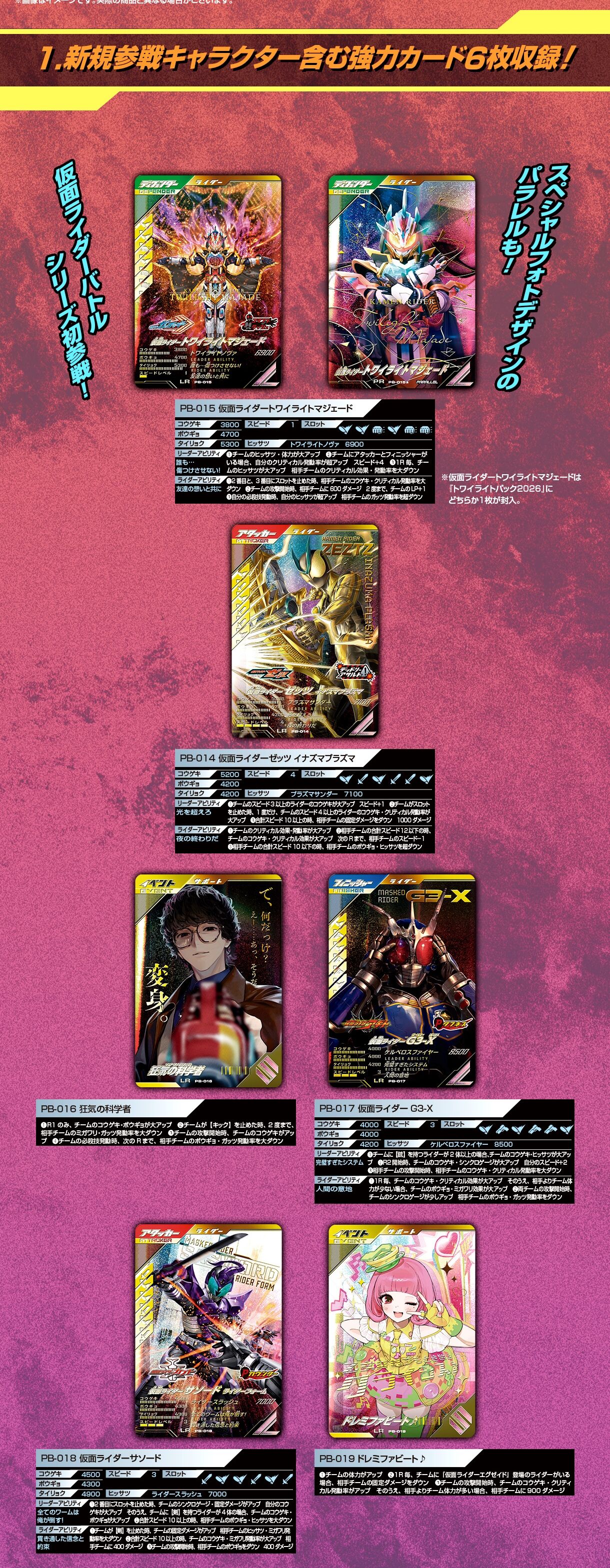 仮面ライダーバトル ガンバレジェンズ 極めようセット2026 | 仮面