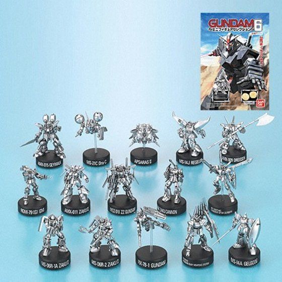GUNDAMミニフィギュアセレクション6 | バンダイによる、遊びと学びの