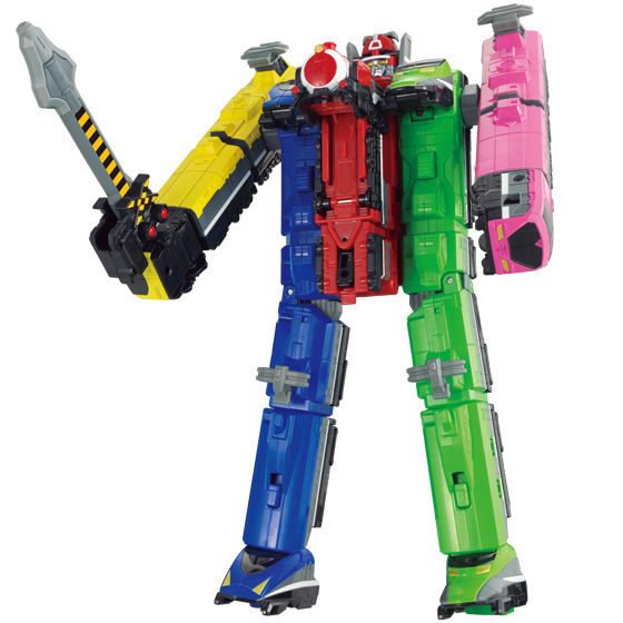 烈車合体シリーズ1－5 烈車合体 DXトッキュウオー | BANDAI TOYS