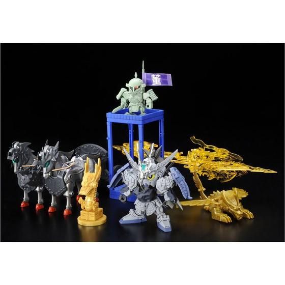 BB戦士 三国伝エクストラ武装セット&ストライク劉備ガンダム 瞑装態