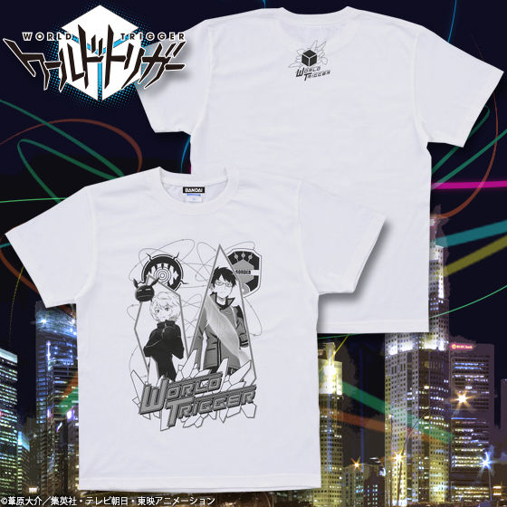 ワールドトリガー Tシャツ 三雲、遊真柄 | ファッション