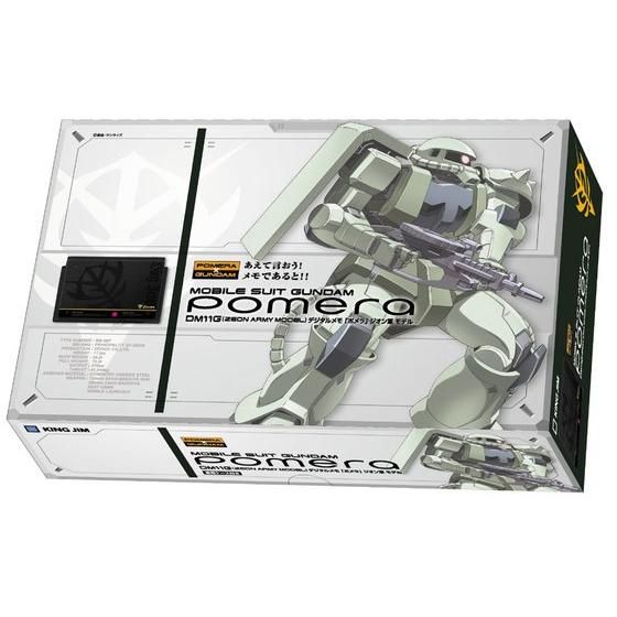 デジタルメモ「ポメラ」DM11G ジオン軍モデル | ガンダムシリーズ