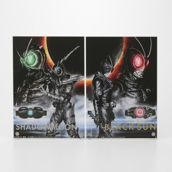 仮面ライダーBLACK SUN 箔付きアクリルボード 全2種【再販】 | 仮面