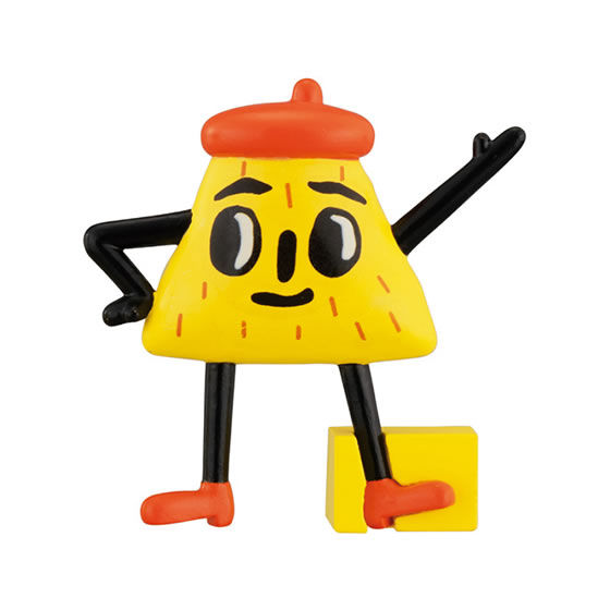 湖池屋ポリンキーと秘密の三角形フィギュア｜ガシャポンオフィシャルサイト