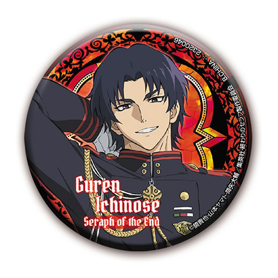 終わりのセラフ カプセル缶バッジコレクション｜ガシャポン