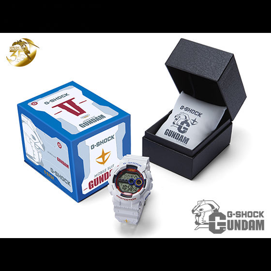 抽選販売】機動戦士ガンダム35周年記念商品 G-SHOCK x GUNDAM【2017年