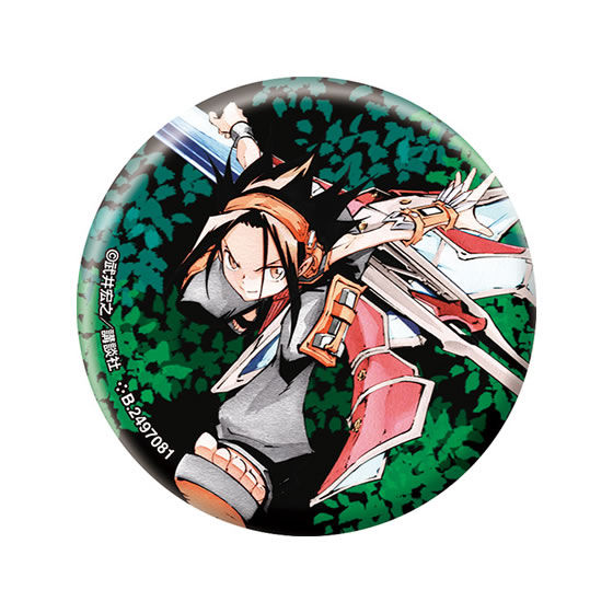 シャーマンキング 光る！缶バッジコレクション2｜ガシャポン