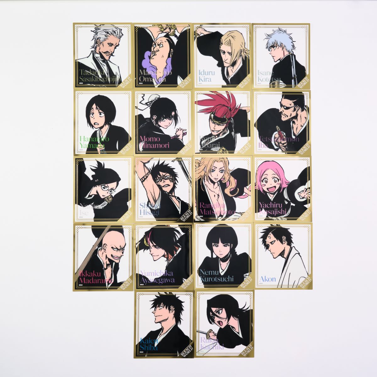 数量限定】BLEACH WORLD クリアミニ色紙コレクション ～THE LOCUS OF