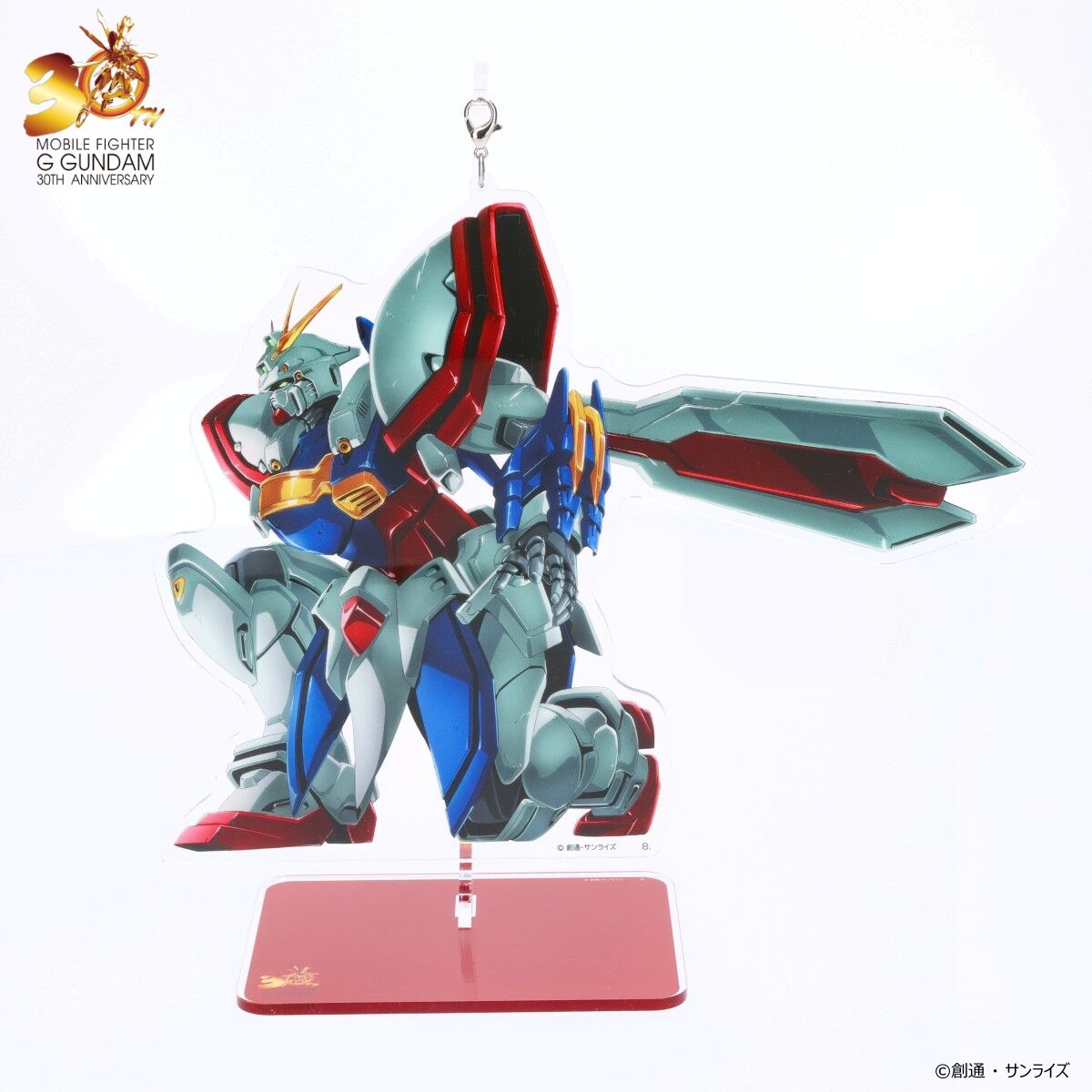 機動武闘伝Gガンダム 30周年記念イラスト ゆれるアクリルスタンド