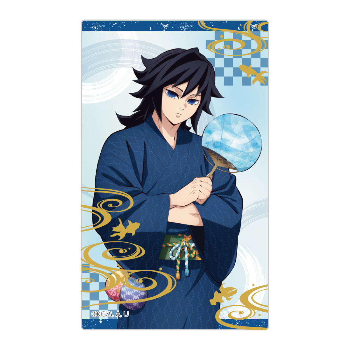 鬼滅の刃 アニプレックス ジャンフェス 2025 箔押しクリアカード 義勇