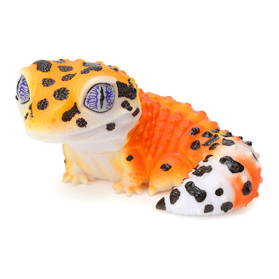 いきもの大図鑑ソフビコレクション レオパとクレス｜ガシャポン