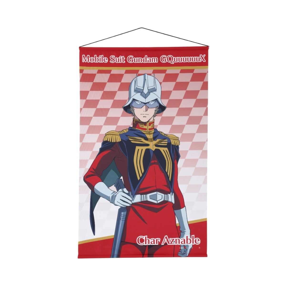 機動戦士Gundam GQuuuuuuX キャラクターイラスト タペストリー シャア