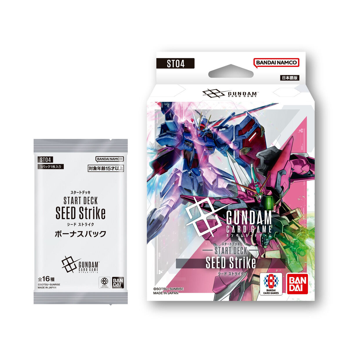 ガンダムカードゲーム スタートデッキ SEED Strike ［ST04］【再販