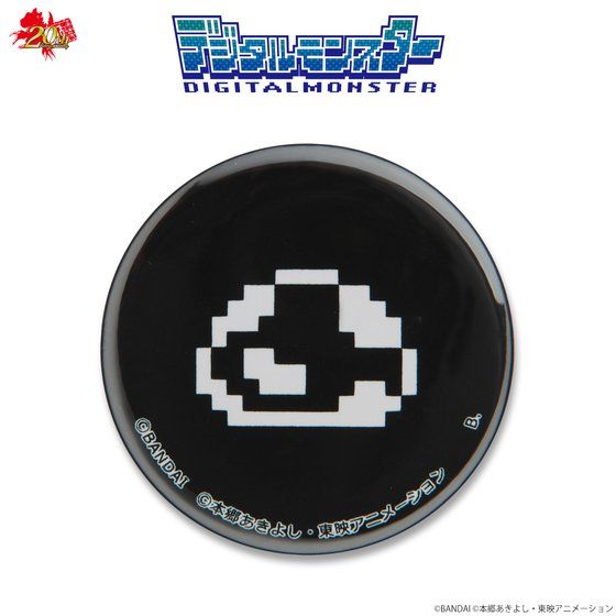 デジタルモンスター20th 缶バッジ4個セット | デジモンアドベンチャー