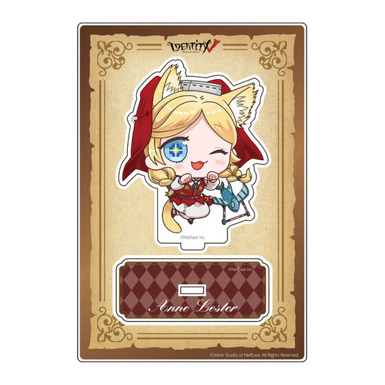 IdentityV in NAMJATOWN」アクリルスタンド（ねこ耳ちびキャラ